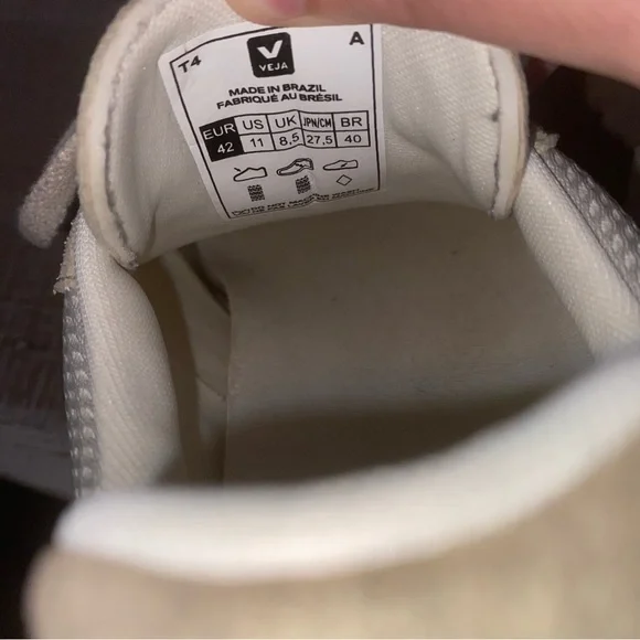 Veja SDU Alveomesh Natural California Size 11 Women’s Shoes - Picture 9 of 15